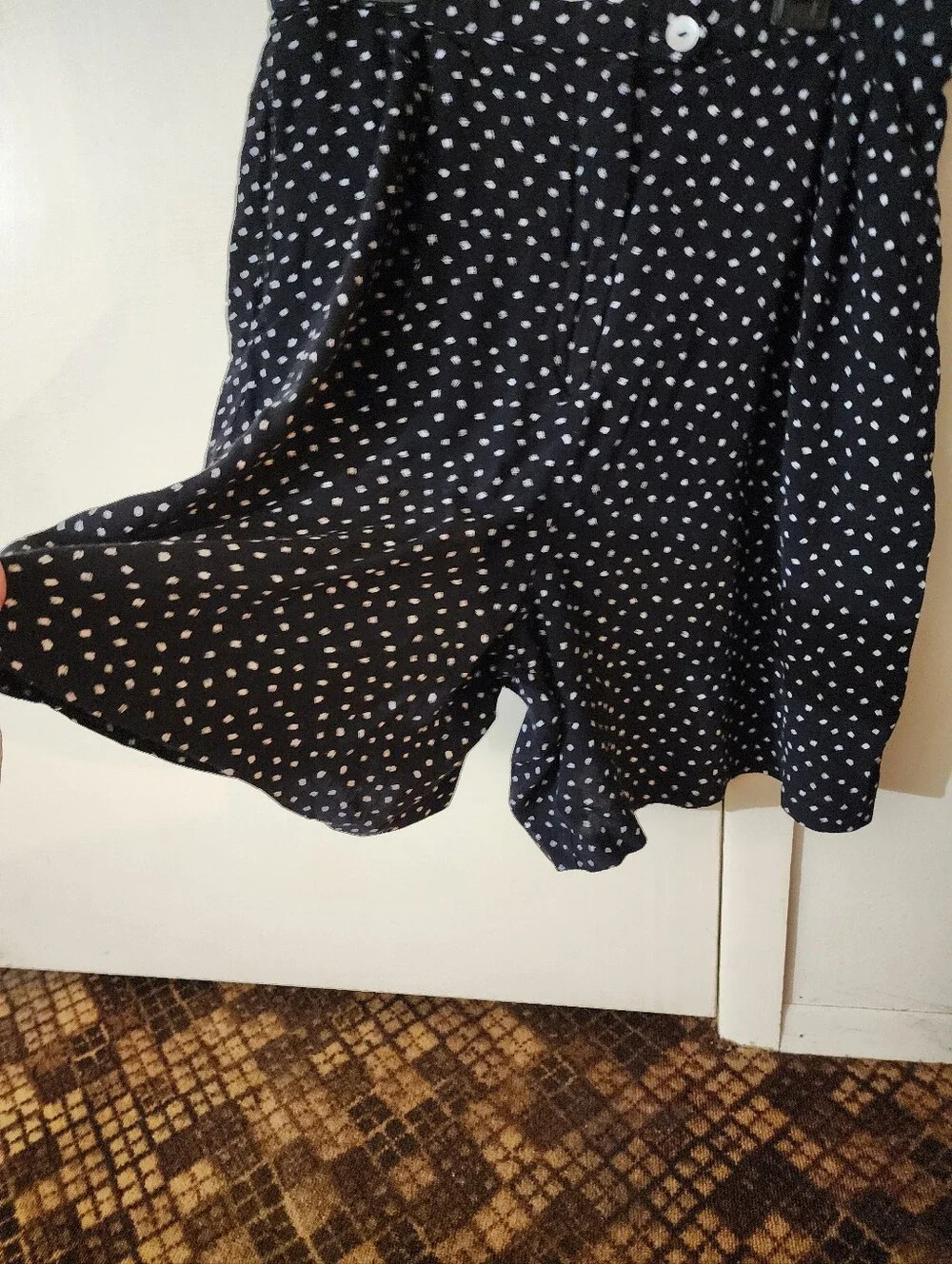 Worthington Black Polka Dot Women's Shorts